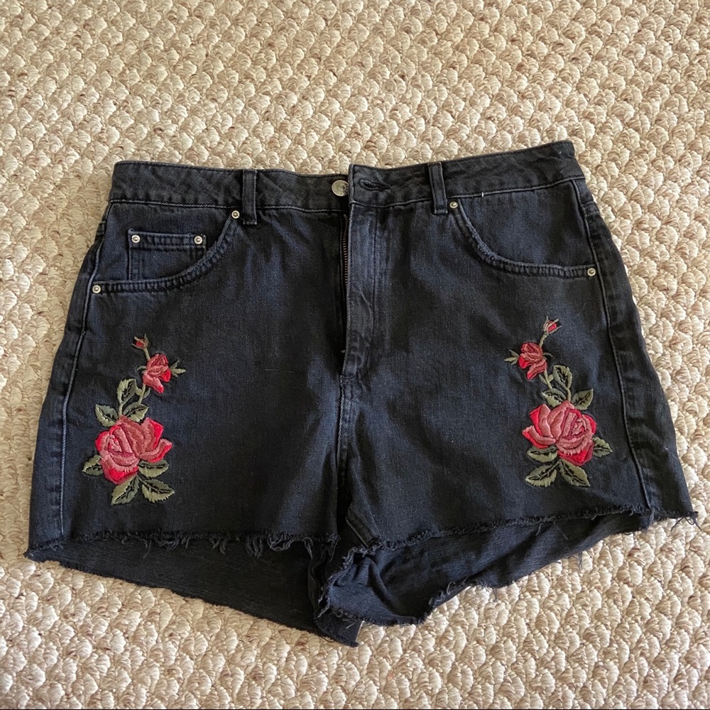 Topshop Denim Mom shorts
